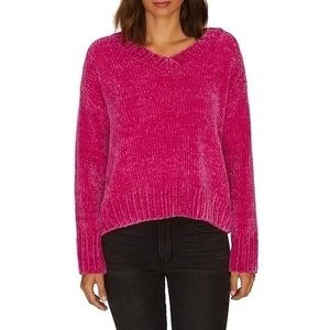 NWT Sanctuary chenille v-neck pullover sweater